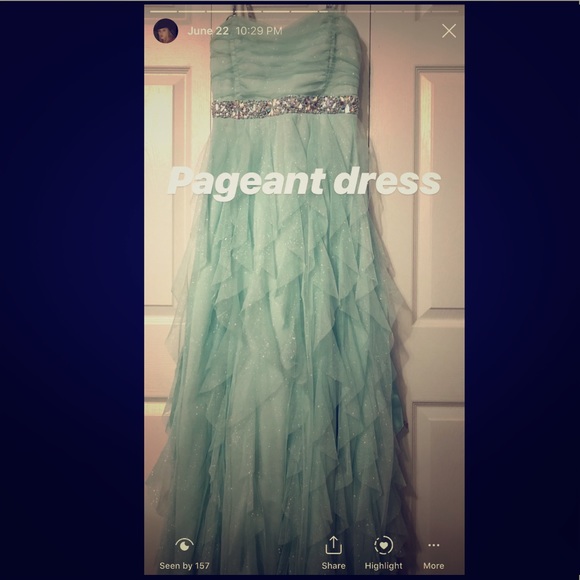 Pageant/Prom Dress - Picture 1 of 3